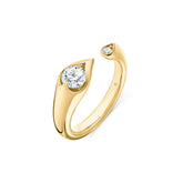 LU Open Droplet Diamond Ring - Dracakis Jewellers